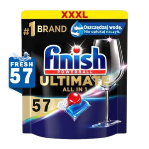Kapsułki do zmywarki Finish All in 1 Ultimate – 57szt