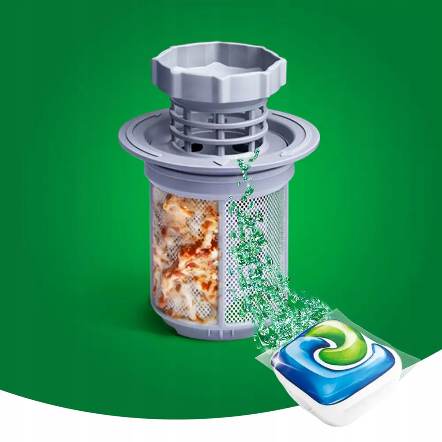 Kapsułki do zmywarki Fairy All in 1 Original – 110 szt - obrazek 3