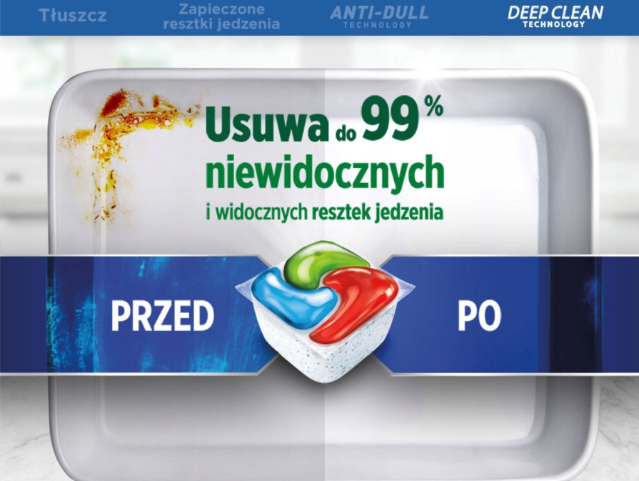 Kapsułki do zmywarki Fairy Platinum+ Original – 50szt - obrazek 2