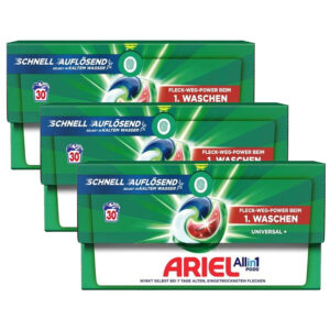 Kapsułki do prania Ariel All in 1 Universal - 90szt