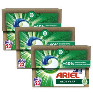 Kapsułki do prania Ariel All in 1 Universal Aloe Vera - 69szt