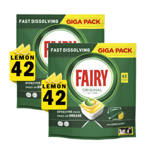 Kapsułki do zmywarki Fairy All in 1 Lemon – 84szt