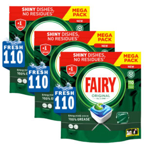 Fairy Kapsułki do Zmywarki All in 1 Original - 330szt