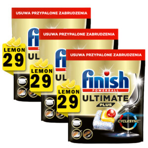 Kapsułki do zmywarki Finish All in 1 Ultimate Plus Lemon - 87szt