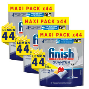 Kapsułki do zmywarki Finish Quantum Lemon - 132szt