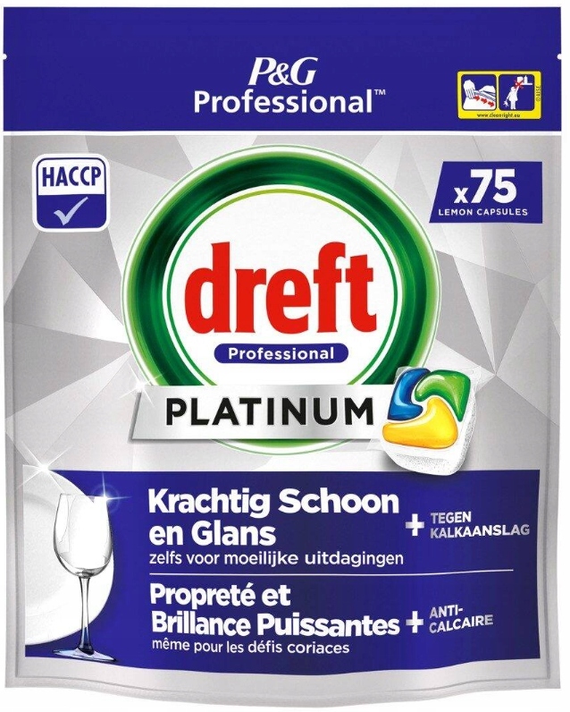 Dreft Platinum Kapsułki do Zmywarki Original – 39 sztuk