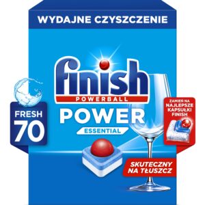 Finish Tabletki do Zmywarki Essential – 70 sztuk