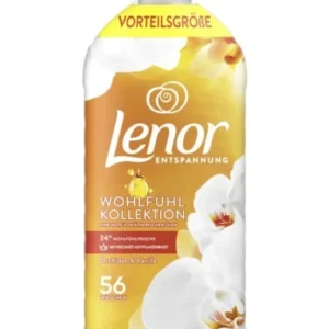 Lenor Płyn do Płukania 1,4 l – 56 płukań Orchidee & Vanille (DE)