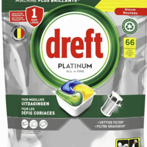 Dreft Platinum kapsułki do zmywarki Original – 66 sztuk