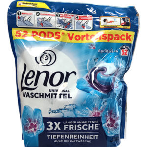 Lenor Kapsułki do Prania 3in1 Uniwersal Aprilfrisch – 52 prania