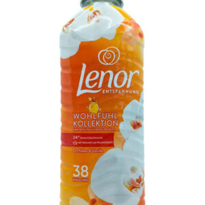 Lenor Płyn do Płukania 950 ml – 38 płukań Orchidee & Vanille (DE)