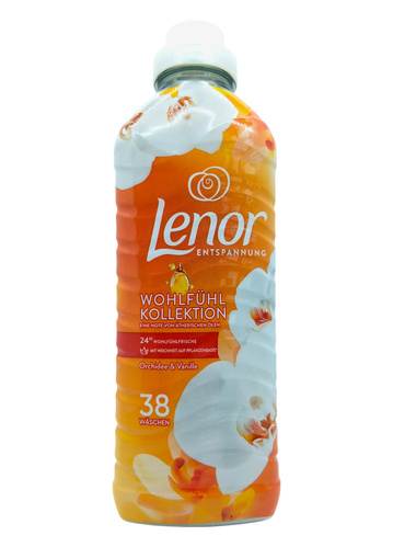 Lenor Płyn do Płukania 950 ml – 38 płukań Orchidee & Vanille (DE)