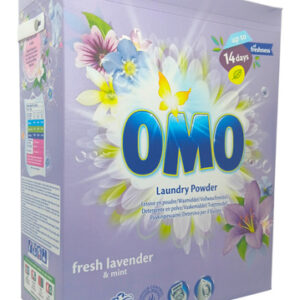 OMO Proszek do Prania Uniwersalny Lavender – 5 kg / 100 prań